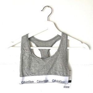Calvin Klein Gray Bralette